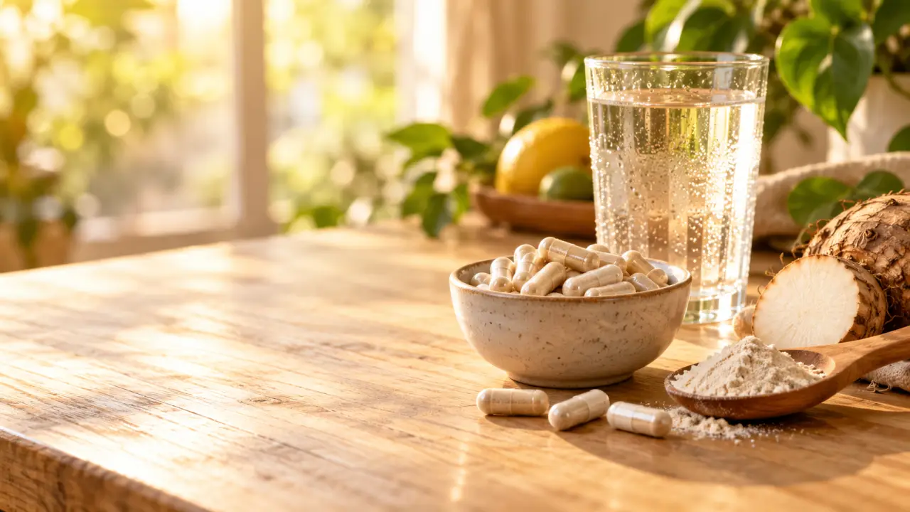 Complément alimentaire coupe-faim : le konjac agit surtout avec assez d’eau